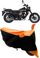 Yuneik Two Wheeler Cover for Bajaj(Avenger 220 Street, Orange)