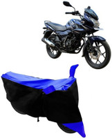 Yuneik Two Wheeler Cover for Bajaj(Discover, Blue)