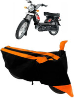 Elegance Two Wheeler Cover for TVS(Heavy Duty Super XL, Orange)