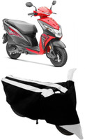 Elegance Two Wheeler Cover for Honda(Deo, White)