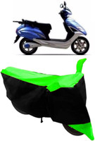 Yuneik Two Wheeler Cover for Lohia(Fame, Green)