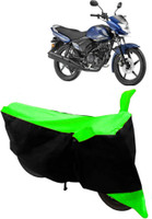 Yuneik Two Wheeler Cover for Yamaha(Saluto, Green)