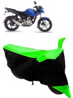 Yuneik Two Wheeler Cover for Bajaj(Pulsar, Green)