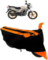 Elegance Two Wheeler Cover for TVS(Star City, Orange)