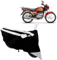 Elegance Two Wheeler Cover for Hero(Splendor Pro, White)