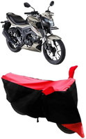 Yuneik Two Wheeler Cover for Suzuki(Bandit, Red)