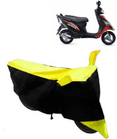 Yuneik Two Wheeler Cover for TVS(Streek, Yellow)