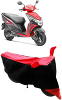 Yuneik Two Wheeler Cover for Honda(Deo, Red)