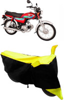 Yuneik Two Wheeler Cover for Honda(CD, Yellow)