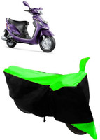 Yuneik Two Wheeler Cover for Mahindra(Rodeo, Green)
