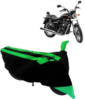 Elegance Two Wheeler Cover for Royal Enfield(Thunderbird 500, Green)