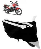 Elegance Two Wheeler Cover for Hero(Splendor I Smart, White)