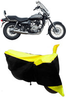 Yuneik Two Wheeler Cover for Bajaj(Avenger 220 Cruise, Yellow)