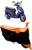Yuneik Two Wheeler Cover for Hero(Maestro, Orange)