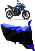Yuneik Two Wheeler Cover for Suzuki(Gixxer, Blue)
