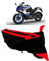 Elegance Two Wheeler Cover for Bajaj(Pulsar RS 200, Red)