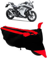 Elegance Two Wheeler Cover for Kawasaki(Ninja 300, Red)