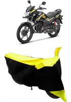 Yuneik Two Wheeler Cover for Honda(CB Shine, Yellow)