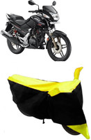 Yuneik Two Wheeler Cover for Honda(CBZ TYPE 1, Yellow)