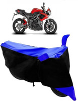 Yuneik Two Wheeler Cover for DSK Benelli(TNT R, Blue)