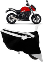 Everland Two Wheeler Cover for Mahindra(MOJO XT 300, White)