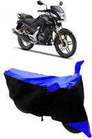 Yuneik Two Wheeler Cover for Honda(CBZ, Blue)