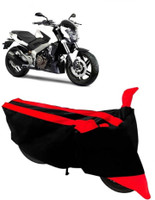 Elegance Two Wheeler Cover for Bajaj(Dominar, Red)