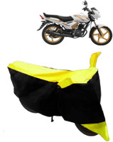 Yuneik Two Wheeler Cover for TVS(Star City, Yellow)