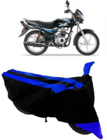 Elegance Two Wheeler Cover for Bajaj(CT 100, Blue)