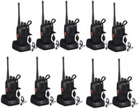 visionrabbit BAOFENG bf888s walkie talkie vhf uhf400-470mhz Baofeng walkie talkie vhf uhf400-470mhz Walkie Talkie(Black)