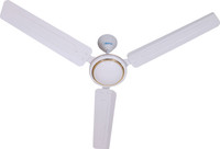 AISEN ACFWH900 1200 mm 3 Blade Ceiling Fan(White, Pack of 1)