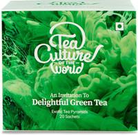Tea Culture Of The World Green Tea - 20 Tea Bags Green Tea Bags Box(20 Bags)