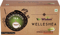 Wisdom Natural Tulsi Green Tea Tulsi Green Tea Bags Box(75 Bags)