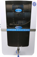 Aquatec Plus Advanced Alkaline 12 L RO + UV + UF + TDS Water Purifier(White , Black)