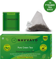 NAVVAYD Pure Green Tea Unflavoured Green Tea Box(15 Bags)