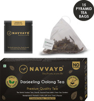 NAVVAYD Darjeeling Oolong Tea Unflavoured Oolong Tea Box(15 Bags)