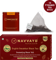 NAVVAYD English Breakfast Black Tea Unflavoured Black Tea Box(15 Bags)
