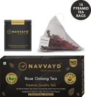 NAVVAYD Rose Oolong Tea Rose Oolong Tea Box(15 Bags)