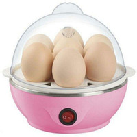 Pramukhhub ph-22 Egg Cooker(Pink, 7 Eggs)