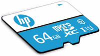 HP U1 64 GB MicroSD Card Class 10 100 MB/s  Memory Card
