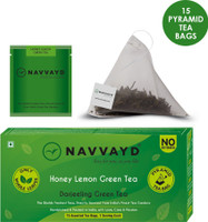 NAVVAYD Honey Lemon Green Tea Honey Green Tea Box(15 Bags)