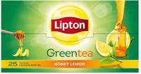 Lipton Honey Lemon Lemon Green Tea Bags Box(25 Bags)