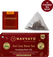 NAVVAYD Earl Grey Black Tea Bergamot Orange Black Tea Box(15 Bags)