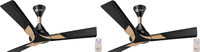 Orient Electric WENDY BLACK REMOTE 1200 mm 3 Blade Ceiling Fan(ORANGE, Pack of 2)