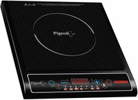 Pigeon 1800 W Induction Cooktop Push Button(Black, 667)