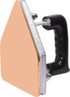 Brecken Paul Tejco brass iron heavy weight 10 pounds 4.4 kg (Silver and gold) 600 W Dry Iron(Multicolor)