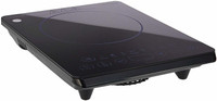USHA Joy (3820) 2000-Watt Induction Cooktop with Touch(Black) Radiant Cooktop(Black, Push Button)
