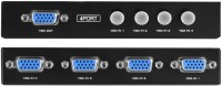 atekt 4 Port VGA Switch Flat Box Media Streaming Device (Black) Media Streaming Device(Black)