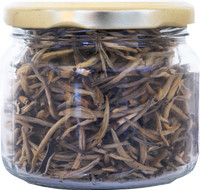 Tassyam Shanti White Tea Rare 50 grams | Premium Glass Jar White Tea Glass Bottle(50 g)