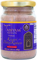 Tassyam Kesari Instant Detox Kahwa 80g | Premium Glass Jar [No preservatives, Artifical Colours or Flavours] Instant Tea Glass Bottle(80 g)